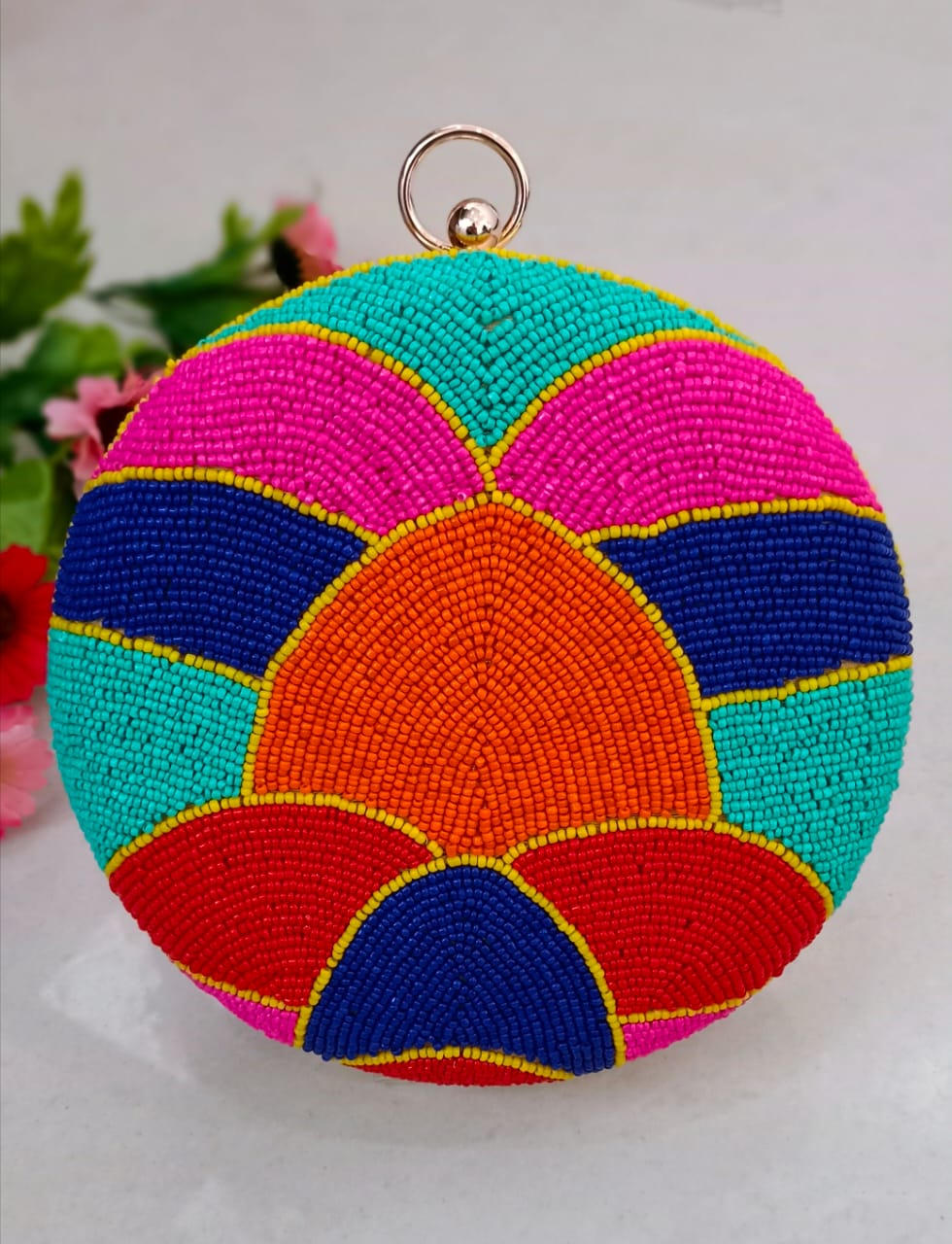 Fancy Embroidered Designer Wholesale Clutches
